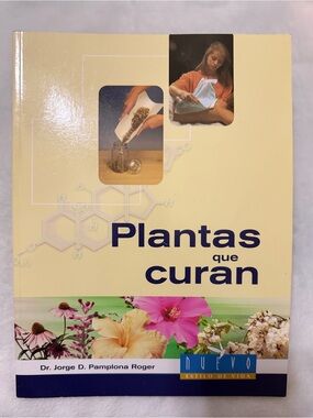 Plantas que curan" by Dr. Jorge D. Pamplona-Roger